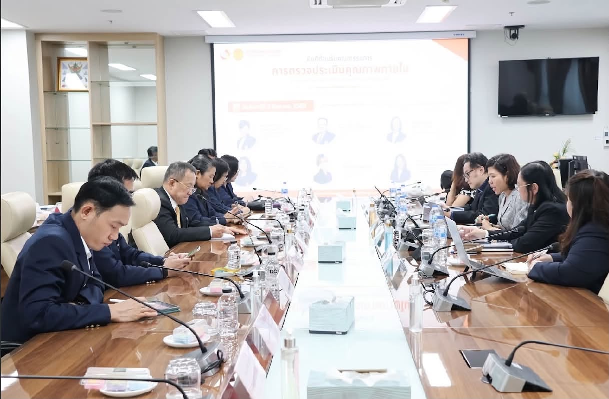 ภาพกิจกรรมโครงการประเมินส่วนงาน ปีการศึกษา 2568